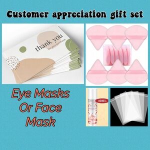 5 packages of Customer appreciation gift sets
(182)